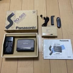 Panasonic RQ-S85 カセットプレーヤー 一式【ジャンク品】のサムネイル