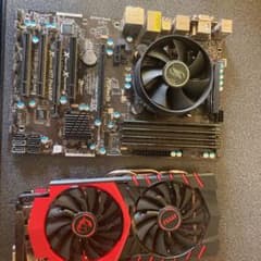 マザーボード CPU GPU メモリ セット売りのサムネイル