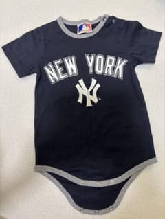 New York Yankees ロンパース 紺色　ネイビー80cmのサムネイル