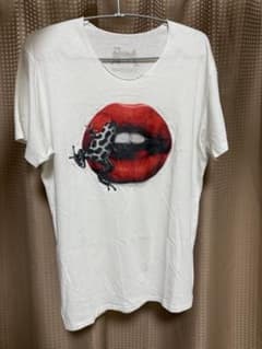 maxsix 口紅とカエルのVネックTシャツのサムネイル
