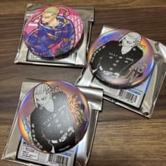 台湾限定 東京リベンジャーズ 東リべ展 三途春千夜 缶バッジ 3個セット