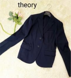 美品✨ theory テーラードジャケット 黒 サイズ４ L日本製 大きいサイズのサムネイル