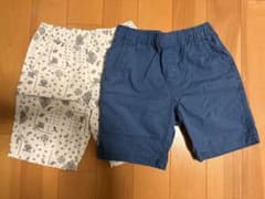 UNIQLO キッズ 半ズボン 2枚セットのサムネイル