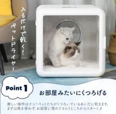 みあ様専用 ドライミー ペットドライヤー ドライルーム 60Lのサムネイル