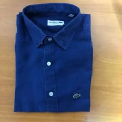 ラコステ LACOSTE シャツ ネイビー Size Mのサムネイル