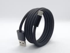 マグネット式 充電ケーブル USB-A to USB-C 1m 60W 黒のサムネイル