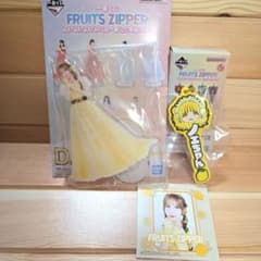 FRUITS ZIPPER 이치 반 쿠지 하야세 노엘 악스타 고무 매력 세트