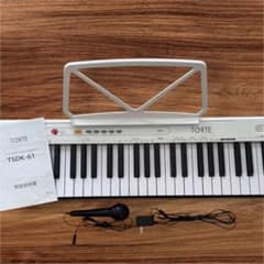 電子キーボード TSDK-61 電子ピアノ 61鍵盤 TORTE トルテのサムネイル