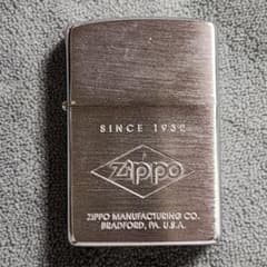 Zippo オイルライター ブラッシュドクローム