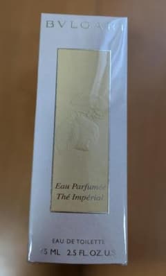 新品外装有 ブルガリEau Parfumée Thé Impérial 75ml - メルカリ