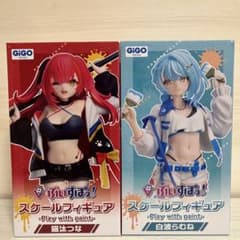ぶいすぽ スケールフィギュア GIGO限定 猫汰つな 白波らむね 2点セット