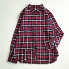 現行✨️極美品マドモアゼルノンノンコットンツイルチェックシャギー起毛シャツ 現行✨️極美品マドモアゼルノンノンコットンツイルチェックシャギー