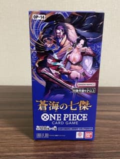 ワンピースカードゲーム 蒼海の七傑 1BOX テープ付 OP-14【新品未開封】のサムネイル