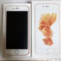 iPhone 6s Rose Gold 32 GB SIMフリーのサムネイル