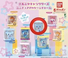 ナルミヤ ミニチュアパッケージチャーム ポンポネット クリアver.のサムネイル