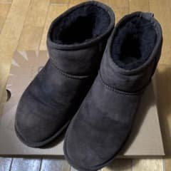⭐️ꪶꫀꪖ様専用⭐️UGGムートンブーツ24センチ　ダークブラウンのサムネイル