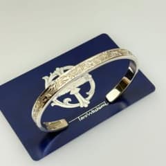 鷲見太郎 M 5mm bangle アラベスクデザイン バングル ワシミタロウ 