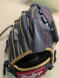 Rawlings 軟式用 ベイスターズ 山﨑康晃のグローブプレゼントの