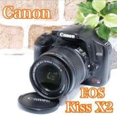 手ぶれ補正付き❤️Canon❤️EOS Kiss X2❤️標準レンズセット - メルカリ