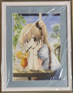 蒼樹うめ 直筆サイン入り B4キャラファイングラフ 複製原画 - メルカリ