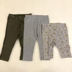 80サイズ パンツ 3点セット 保育園着 まとめ売りのサムネイル