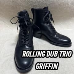 ROLLING DUB TRIO】GRIFFIN Black Boxcalf - メルカリ