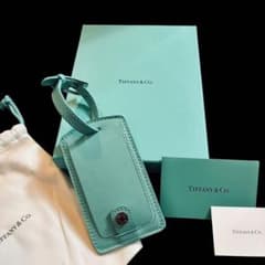 極美品/未使用】Tiffany&Co. ティファニー ネームタグ ラゲージタグ