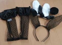 黒うさぎコスプレセットのサムネイル