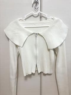 continuer de NICE CLAUP ビッグカラー ジップニットのサムネイル