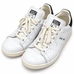 adidas アディダス スタンスミス 23cm 白 黒 レザースニーカー