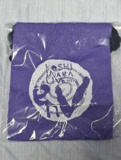 稲葉浩志 Koshi Inaba LIVE ガチャガチャ　ミニ巾着のサムネイル