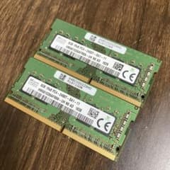 SK hynix DDR4-2400T ノートPC用メモリ 8GB×2枚セット - メルカリ