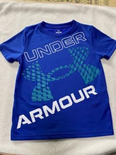 Under Armour 青 メッシュ Tシャツ YS/JP/CHのサムネイル