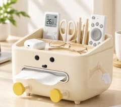 可愛らしいティッシュボックスケース 【新品　未開封】のサムネイル