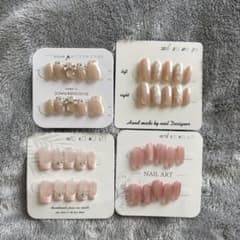 ネイルチップ 4点セット デザインネイルのサムネイル