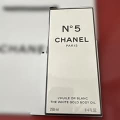 シャネルNo5ザホワイトゴールドボディオイル