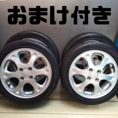 スバル R1 純正タイヤホイールセット 155/60R15 おまけ付き 軽自動車
