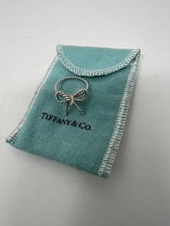 Tiffany&Co. ツイストリボン リング 11号 - メルカリ