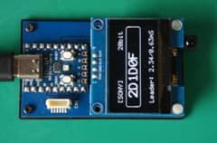 RP2040zero実験評価ボード（リモコンソフト、OLED1.3版）のサムネイル