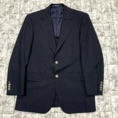 極美品 アクアスキュータム Aquascutum 紺ブレ ブレザー ウール - メルカリ