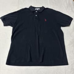 U.S. POLO ASSN. ブラック ポロシャツのサムネイル