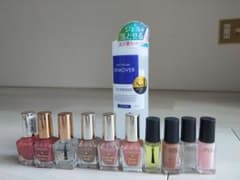 CANMAKE NAIL HOLIC ネイルカラー 10本セット　リムーバ付きのサムネイル