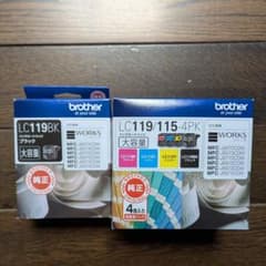 Brother LC119BK & LC119/115-4PKのサムネイル