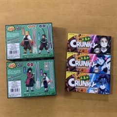 귀멸의 칼날 크랭키 CRUNKY 玗窩座 魘夢 空箱 外箱 日輪刀