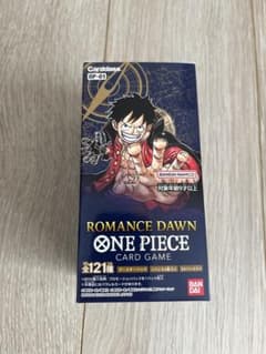 ワンピースカードゲーム ROMANCE DAWN 未開封テープ付きBox - メルカリ