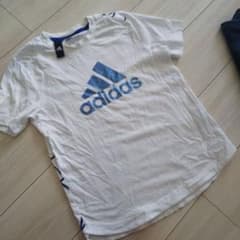 アディダス ラメブルー Tシャツ 美品のサムネイル