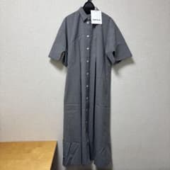 重ね着に‼️新品タグ付き‼️ENFOLD ワイドボックスプリーツワンピース