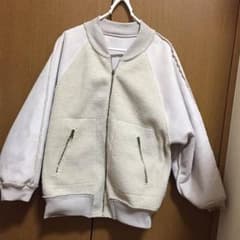 W closet フェイクムートンリバーシブルブルゾンのサムネイル