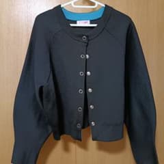 ELLEgirl 黒カーディガン　エルガールのサムネイル