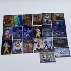 【ちゃた@プロフ必読・土日発送 様専用】森永 スーパー戦隊25周年カードのサムネイル
